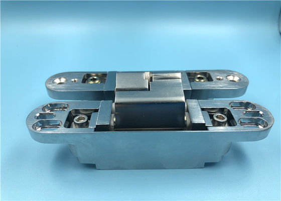 โลหะผสมสังกะสี 3D บานพับปกปิดแบบปรับได้พร้อมแขนอลูมิเนียม 29x140mm